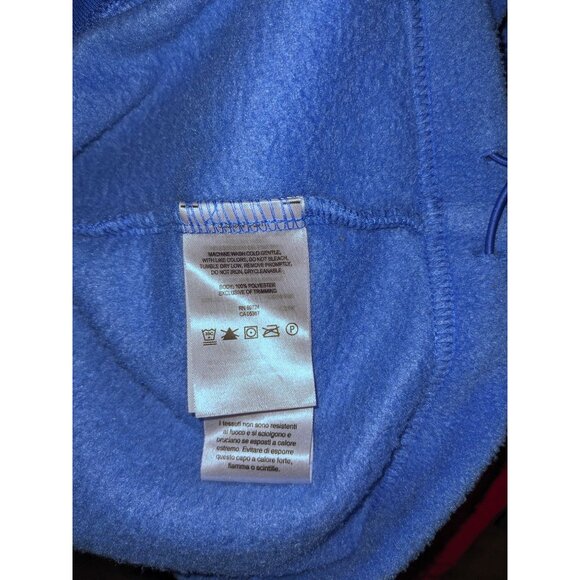 COLUMBIA Women's Sz 1X Blue Fleece Full Zip Jacket - Picture 5 of 6